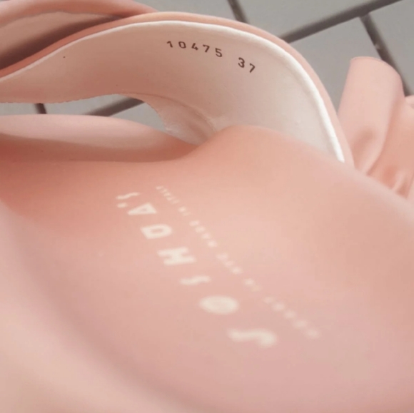 Joshua sanders pink truffle sandals - Picture 5 of 8